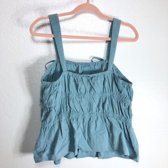 Universal Thread Goods Crop Tank Top Womens Size Large Blue - Picture 2 of 8